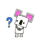 コアラ型ロボット！（個別スタンプ：12）