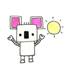 コアラ型ロボット！（個別スタンプ：21）