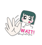 My name is Makoto.^___^（個別スタンプ：6）