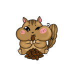 Daily Chipmunk（個別スタンプ：14）