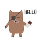 Chocolate Pig Robber（個別スタンプ：1）