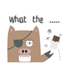 Chocolate Pig Robber（個別スタンプ：16）