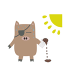 Chocolate Pig Robber（個別スタンプ：21）