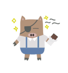 Chocolate Pig Robber（個別スタンプ：26）