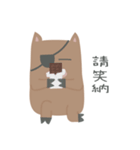 Chocolate Pig Robber（個別スタンプ：27）