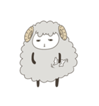アンニュイひつじ（個別スタンプ：8）