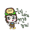 Hello！ My name is Ton.^^！（個別スタンプ：10）