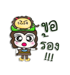 Hello！ My name is Ton.^^！（個別スタンプ：12）