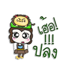 Hello！ My name is Ton.^^！（個別スタンプ：21）