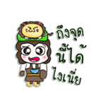 Hello！ My name is Ton.^^！（個別スタンプ：38）