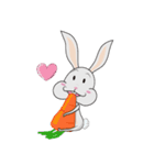 The Wonder World of An the Rabbit（個別スタンプ：9）