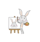 The Wonder World of An the Rabbit（個別スタンプ：14）