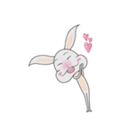 The Wonder World of An the Rabbit（個別スタンプ：33）