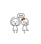 棒人間 。（個別スタンプ：13）
