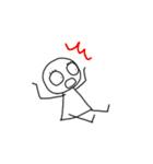 棒人間 。（個別スタンプ：28）