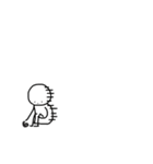 棒人間 。（個別スタンプ：37）