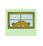 ポポくん , かわいい ブスっぽい くま（個別スタンプ：21）