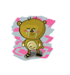 ポポくん , かわいい ブスっぽい くま（個別スタンプ：29）
