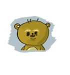 ポポくん , かわいい ブスっぽい くま（個別スタンプ：31）