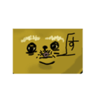ポポくん , かわいい ブスっぽい くま（個別スタンプ：34）