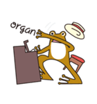 カエルのブルース（個別スタンプ：10）