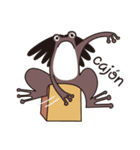 カエルのブルース（個別スタンプ：14）