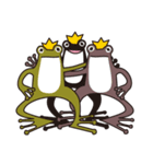 カエルのブルース（個別スタンプ：17）