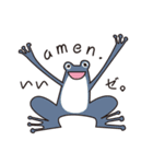 カエルのブルース（個別スタンプ：30）