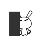 Dissatisfied rabbit（個別スタンプ：5）