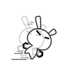 Dissatisfied rabbit（個別スタンプ：26）