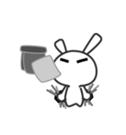 Dissatisfied rabbit（個別スタンプ：28）