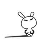 Dissatisfied rabbit（個別スタンプ：30）