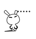 Dissatisfied rabbit（個別スタンプ：31）