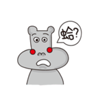 Apple Hippo（個別スタンプ：27）