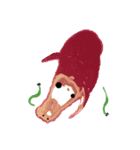 roundworms family（個別スタンプ：23）