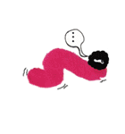 roundworms family（個別スタンプ：37）