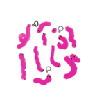 roundworms family（個別スタンプ：40）