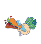 a turnip with friends（個別スタンプ：6）