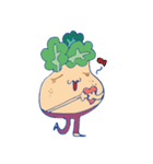 a turnip with friends（個別スタンプ：26）
