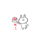 ちょびうさ（個別スタンプ：3）