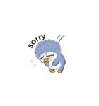 Bouffant Penguin（個別スタンプ：33）