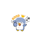 Bouffant Penguin（個別スタンプ：38）