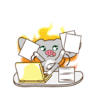 フェネッくんとブタギちゃん（個別スタンプ：31）