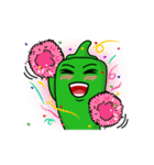 House Okra~ moving up^^（個別スタンプ：17）