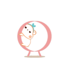 Super cute hamster in love（個別スタンプ：15）