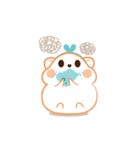 Super cute hamster in love（個別スタンプ：17）