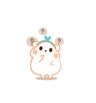 Super cute hamster in love（個別スタンプ：22）