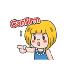 Miss Shopping（個別スタンプ：38）