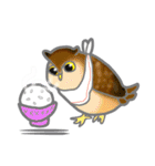 フクロウちゃんミミズクちゃん（個別スタンプ：33）