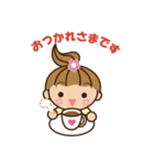 ヘルパー あおいちゃん（個別スタンプ：1）